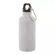   Sticla de apa 400 ml, 2402E18516, Everestus, ø66x175 mm, Aluminiu, Alb