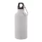 Sticla de apa 400 ml, 2402E18516, Everestus, ø66x175 mm, Aluminiu, Alb