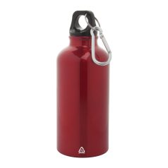   Sticla de apa 400 ml, 2402E18514, Everestus, ø66x175 mm, Aluminiu, Rosu
