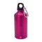 Sticla de apa 400 ml, 2402E18513, Everestus, ø66x175 mm, Aluminiu, Roz