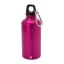 Sticla de apa 400 ml, 2402E18513, Everestus, ø66x175 mm, Aluminiu, Roz