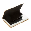 Suport carti de vizita, 2402E18387, Everestus, 95x64x14 mm, Pluta, Metal, Natur