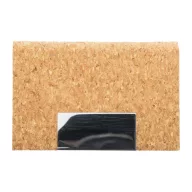   Suport carti de vizita, 2402E18387, Everestus, 95x64x14 mm, Pluta, Metal, Natur