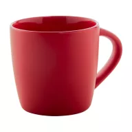   Cana 280 ml, 2402E18418, Everestus, ø90x85 mm, Ceramica, Rosu