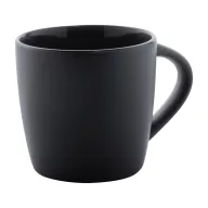   Cana 280 ml, 2402E18413, Everestus, ø90x85 mm, Ceramica, Negru