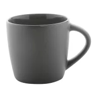   Cana 280 ml, 2402E18415, Everestus, ø90x85 mm, Ceramica, Gri inchis