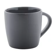   Cana 280 ml, 2402E18415, Everestus, ø90x85 mm, Ceramica, Gri inchis