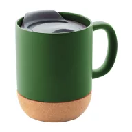   Cana 325 ml, 2402E18401, Everestus, ø88x108 mm, Ceramica, Pluta, Verde