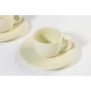 Set 2 cesti espresso 85 ml, Everestus, 2601E14871, 130x130x87 mm, Ceramica, Natur