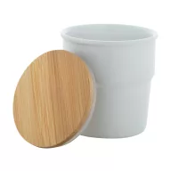   Cana 240 ml, 2410E25530, Everestus, ø78 x 85 mm, Ceramica, Alb