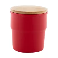   Cana 240 ml, 2410E25529, Everestus, ø78 x 85 mm, Ceramica, Rosu