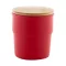 Cana 240 ml, 2410E25529, Everestus, ø78 x 85 mm, Ceramica, Rosu