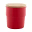 Cana 240 ml, 2410E25529, Everestus, ø78 x 85 mm, Ceramica, Rosu