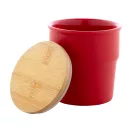 Cana 240 ml, 2410E25529, Everestus, ø78 x 85 mm, Ceramica, Rosu