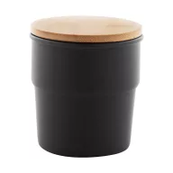   Cana 240 ml, 2410E25525, Everestus, ø78 x 85 mm, Ceramica, Negru