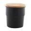 Cana 240 ml, 2410E25525, Everestus, ø78 x 85 mm, Ceramica, Negru