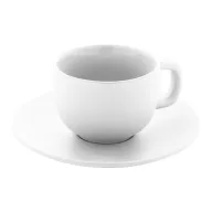   Set 2 cani cappuccino, 200 ml, 2410E25544, Everestus, 160 x 160 x 110 mm, Ceramica, Alb