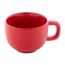 Set 2 cani cappuccino, 200 ml, 2410E25543, Everestus, 160 x 160 x 110 mm, Ceramica, Rosu