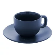   Set 2 cani cappuccino, 200 ml, 2410E25541, Everestus, 160 x 160 x 110 mm, Ceramica, Albastru dark