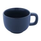 Set 2 cani cappuccino, 200 ml, 2410E25541, Everestus, 160 x 160 x 110 mm, Ceramica, Albastru dark