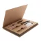 Set 3 cutite branza, 2410E24824, Everestus, 172 x 240 x 20 mm, Otel, Natur