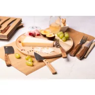   Set 3 cutite branza, 2410E24824, Everestus, 172 x 240 x 20 mm, Otel, Natur