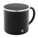 Cana 300 ml, 2410E25575, Everestus, ø83 x 80 mm, Otel, Negru