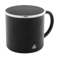   Cana 300 ml, 2410E25575, Everestus, ø83 x 80 mm, Otel, Negru