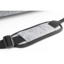 Geanta documente, 2410E25002, Everestus, 405 x 280 x 110 mm, Pasla, Gri