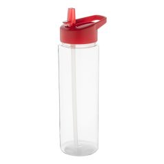   Sticla de apa sport, 650 ml, 2502E15301, Everestus, ⌀65 x 235 mm, PET, Rosu