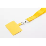   Suport lanyard pentru telefon, 2502E15786, Everestus, 20 x 550 mm, PET, Galben