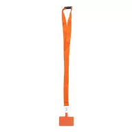   Suport lanyard pentru telefon, 2502E15782, Everestus, 20 x 550 mm, PET, Portocaliu