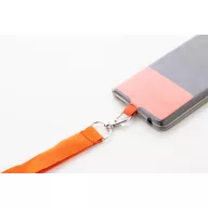   Suport lanyard pentru telefon, 2502E15782, Everestus, 20 x 550 mm, PET, Portocaliu
