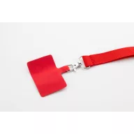   Suport lanyard pentru telefon, 2502E15784, Everestus, 20 x 550 mm, PET, Rosu