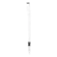 Lanyard, 2502E14315, Everestus, 20 x 560 mm, Poliester, Alb