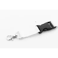 Lanyard, 2502E14315, Everestus, 20 x 560 mm, Poliester, Alb