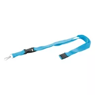   Lanyard, 2502E14309, Everestus, 20 x 560 mm, Poliester, Albastru light