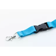   Lanyard, 2502E14309, Everestus, 20 x 560 mm, Poliester, Albastru light