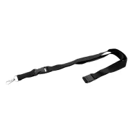   Lanyard, 2502E14305, Everestus, 20 x 560 mm, Poliester, Negru