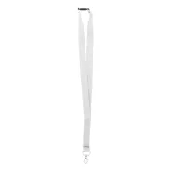 Lanyard, 2502E14327, Everestus, 20 x 450 mm, Poliester, Alb