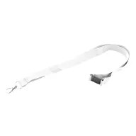 Lanyard, 2502E14327, Everestus, 20 x 450 mm, Poliester, Alb