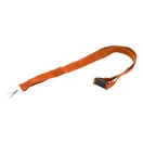Lanyard, 2502E14323, Everestus, 20 x 450 mm, Poliester, Portocaliu
