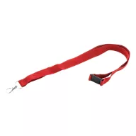 Lanyard, 2502E14326, Everestus, 20 x 450 mm, Poliester, Rosu