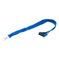   Lanyard, 2502E14318, Everestus, 20 x 450 mm, Poliester, Albastru