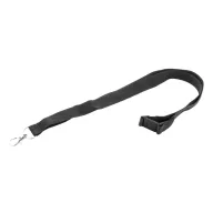   Lanyard, 2502E14317, Everestus, 20 x 450 mm, Poliester, Negru