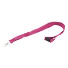 Lanyard, 2502E14324, Everestus, 20 x 450 mm, Poliester, Roz