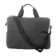   Geanta documente, 2502E16155, Everestus, 395 x 300 x 80 mm, Poliester, Poliuretan, Gri, Negru