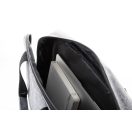 Geanta documente, 2502E16155, Everestus, 395 x 300 x 80 mm, Poliester, Poliuretan, Gri, Negru