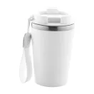 Cana termos, 350 ml, 2502E16325, Everestus, ⌀85 x 140 mm, Otel, Alb