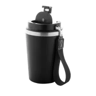   Cana termos, 350 ml, 2502E16321, Everestus, ⌀85 x 140 mm, Otel, Negru